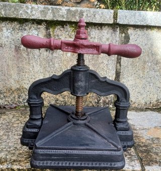 Tórculo / Prensa Encuadernación Antigua