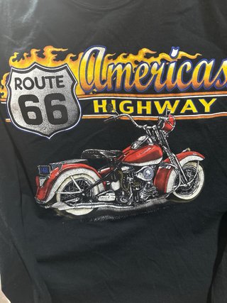 Camiseta Ruta 66 Motera Manga Larga
