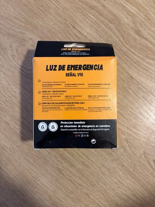 Luz Emergencia Baliza V16 Homologada