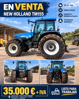 New holland TM155 2006