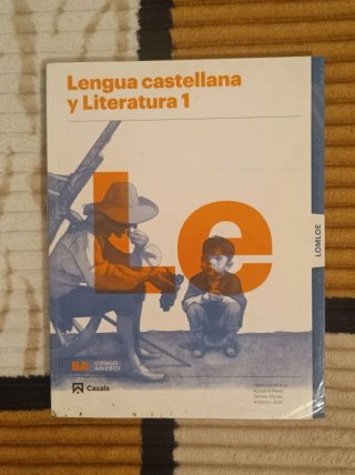 Libro Lengua 1 Bachillerato Casals LOMLOE