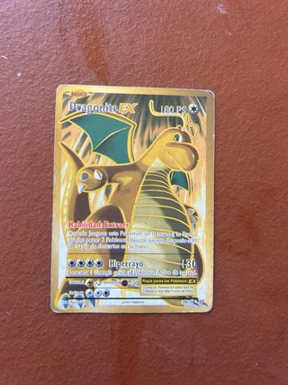 Carta Pokémon Dragonite EX Básica 180 PS