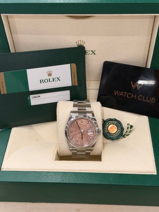 Rolex Datejust 36mm Acero Rosa