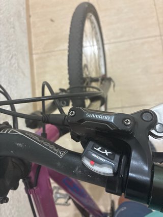 Bicicleta Montaña Morada/Rosa