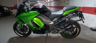 Kawasaki Z1000 SX 2014 Verde cambio por trail