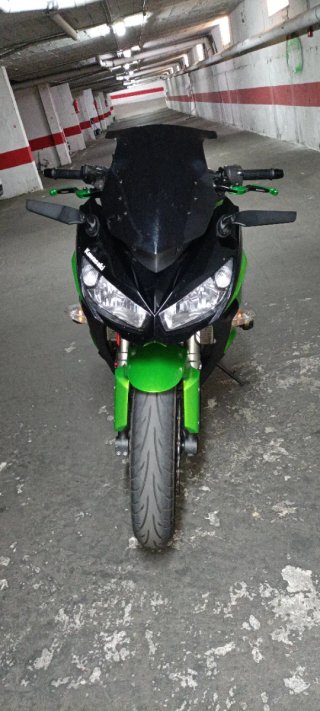 Kawasaki Z1000 SX 2014 Verde cambio por trail