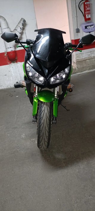 Kawasaki Z1000 SX 2014 Verde cambio por trail