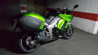 Kawasaki Z1000 SX 2014 Verde cambio por trail