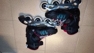 Patines en línea Oxelo Talla 36-39 + Proteciones