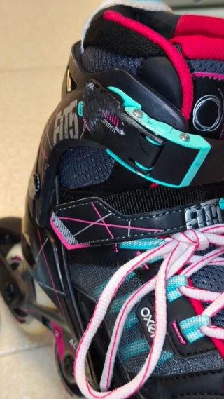 Patines en línea Oxelo Talla 36-39 + Proteciones