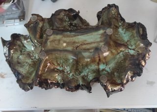Escultura cerámica arte natural
