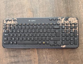 Teclado Logitech K360 Negro Multicolor