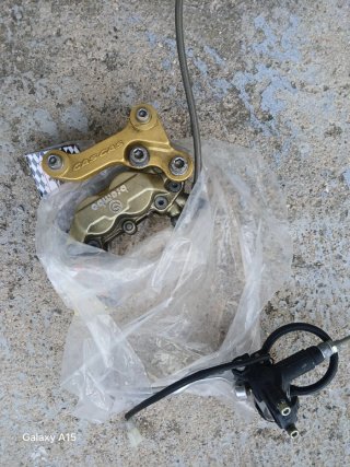 Llantas Supermotard + Freno Brembo