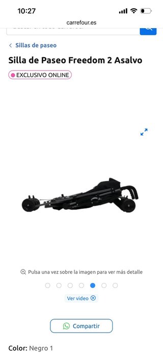 Silla de Paseo Freedom 2 Asalvo