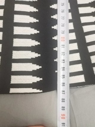 Vestido Zara Negro y Blanco talla M/L