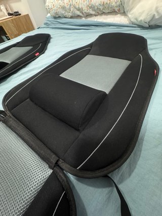 Dos Cubre Asientos de Coche Soporte Lumbar