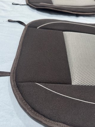 Dos Cubre Asientos de Coche Soporte Lumbar