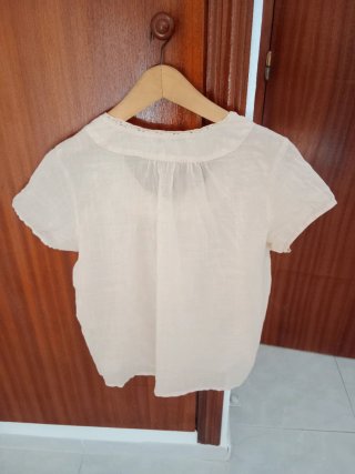 Blusa Tommy Hilfiger Talla L Beige