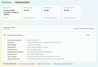Microsoft Surface Pro 8 i7 16GB 256GB