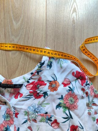 Blusa floral Zara Talla XL