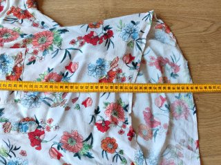 Blusa floral Zara Talla XL