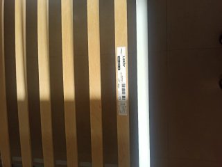 Cama IKEA ASKVOLL 90x200 + Somier + Colchón