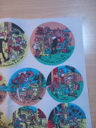 Colección completa parches Mortadelo y filemón