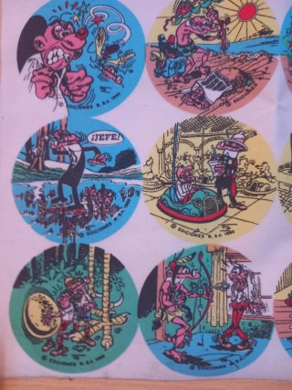 Colección completa parches Mortadelo y filemón