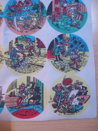 Colección completa parches Mortadelo y filemón