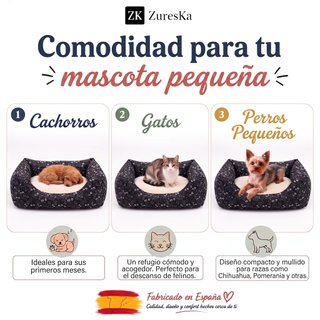 Cama Perro Pequeño o Gato 56x45
