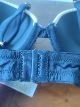 Reggiseno Yamamay blu e bianco con pizzo