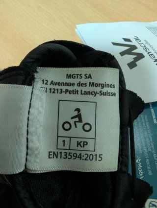 Guantes moto cuero a estrenar (talla L pequeña/M)