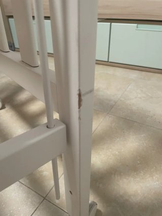Cuna Micuna Blanca con Colchón