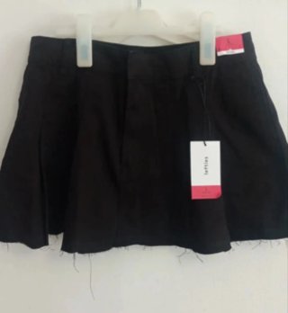 Minifalda vaquera negra Talla L