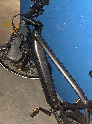 Bicicleta Eléctrica Negra