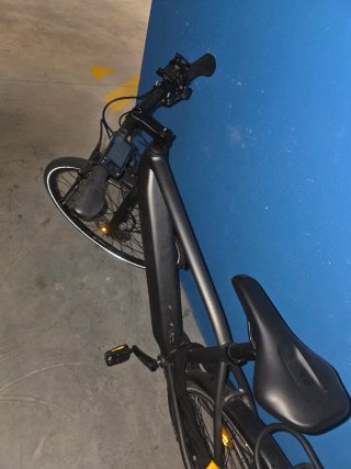 Bicicleta Eléctrica Negra