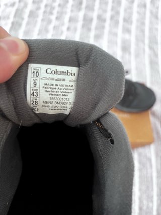 Botas Columbia Woodburn Homem Pretas