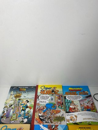 : Lote 8 Cómics Tapa Dura Mortadelo y Filemón