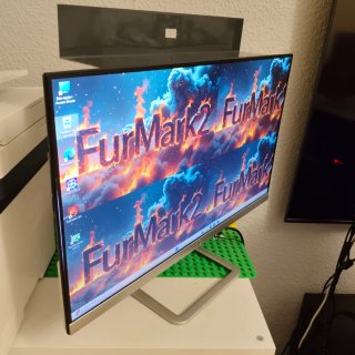 PC Gaming Nox Hummer + Monitor HP