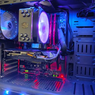PC Gaming Nox Hummer + Monitor HP