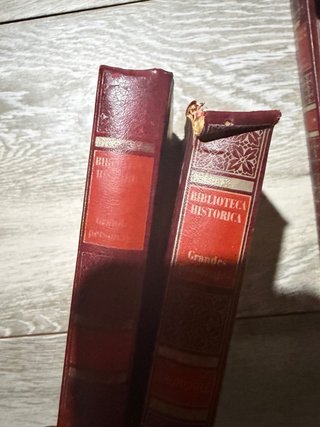 6 libros antiguos churchill, fleming,napoleon ..