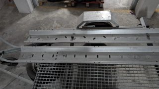Remolque metálico para carga o se cambia por algo