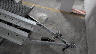 Remolque metálico para carga o se cambia por algo