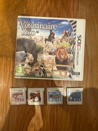 Lote 5 Videojuegos Nintendo 3DS