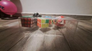Lote de 6 cubos de Rubik y puzzles