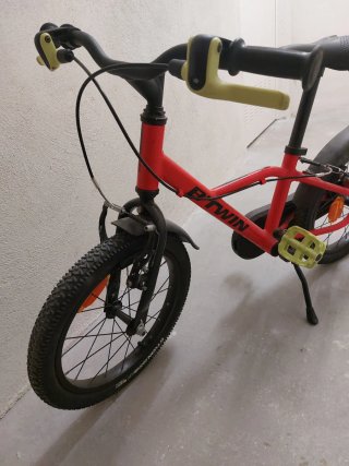 Bicicleta Infantil Roja 16 pulgadas
