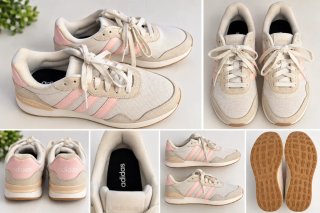 Zapatillas Adidas Beige y Rosa