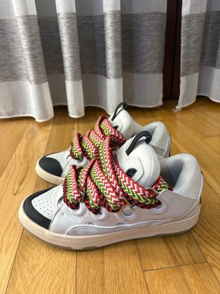 Scarpe multicolor bianche