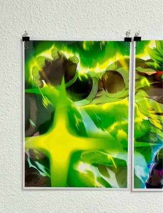 Tríptico Anime Dragon Ball  Super Broly