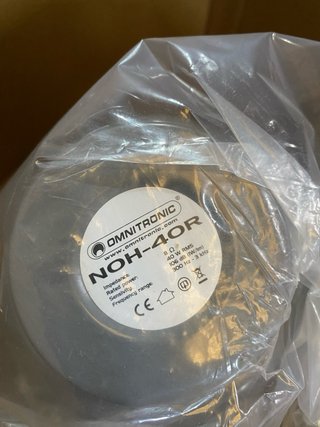 : Pareja Altavoces Omnitronic NOH-4